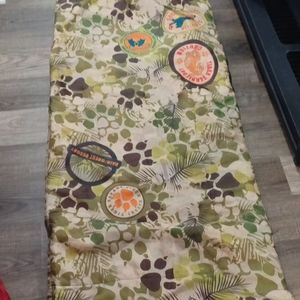 Child sleeping bag with Safari tiger theme